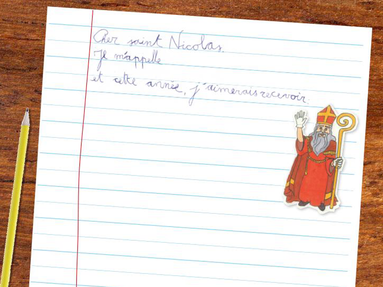 Écrire une lettre à saint Nicolas | Colruyt